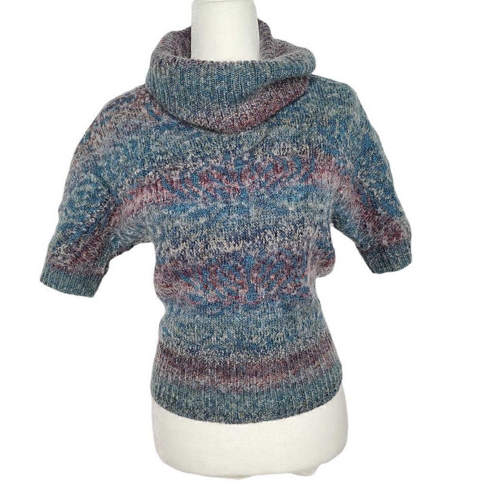 Coldwater Creek Wool Blend Cowl Neck Sweater Top